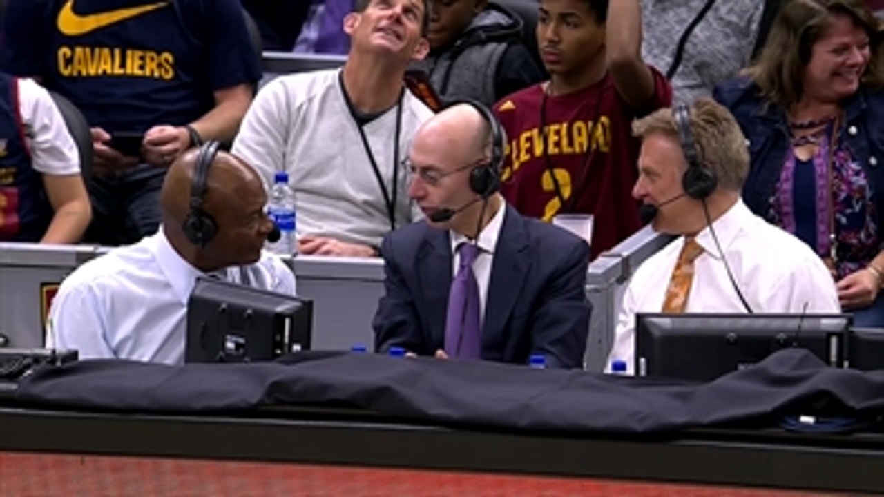 Adam Silver chats about 2022 NBA All-Star Game coming to Cleveland