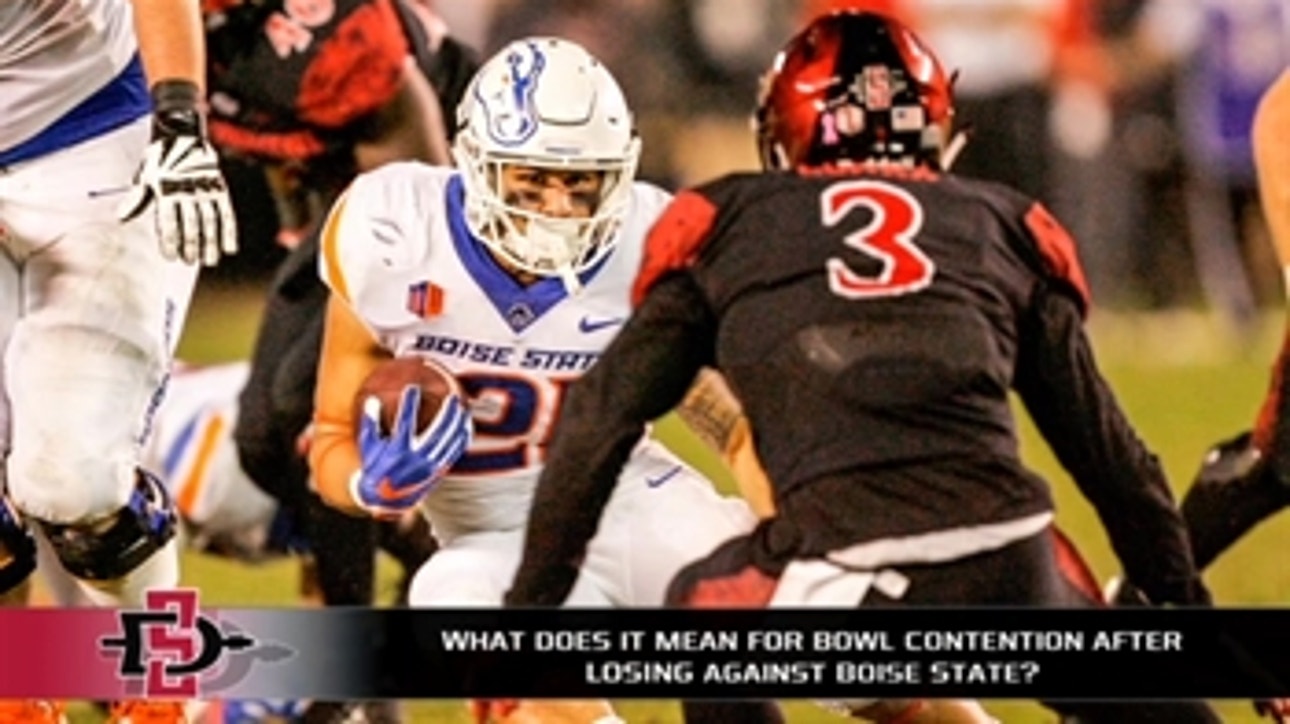 What does SDSU's loss to Boise St. mean for its bowl aspirations?