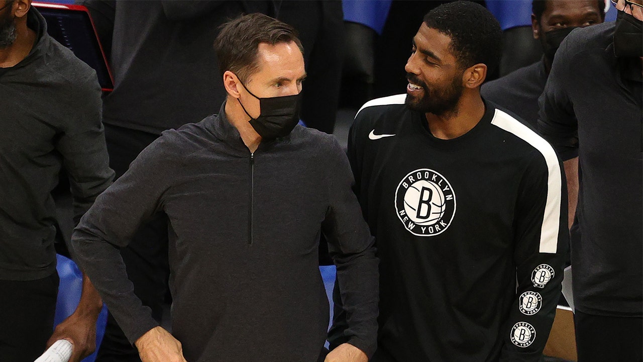 Skip Bayless is still a fan of Kyrie Irving after he left Steve Nash & Nets hanging against 76ers | UNDISPUTED