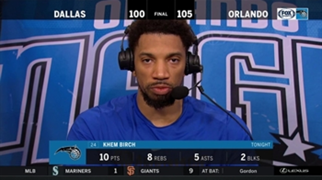 Khem Birch: My whole career has been about patience
