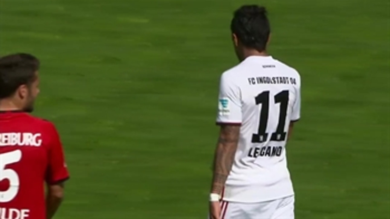 Darío Lezcano follows through for FC Ingolstadt' 2016-17 Bundesliga Highlights