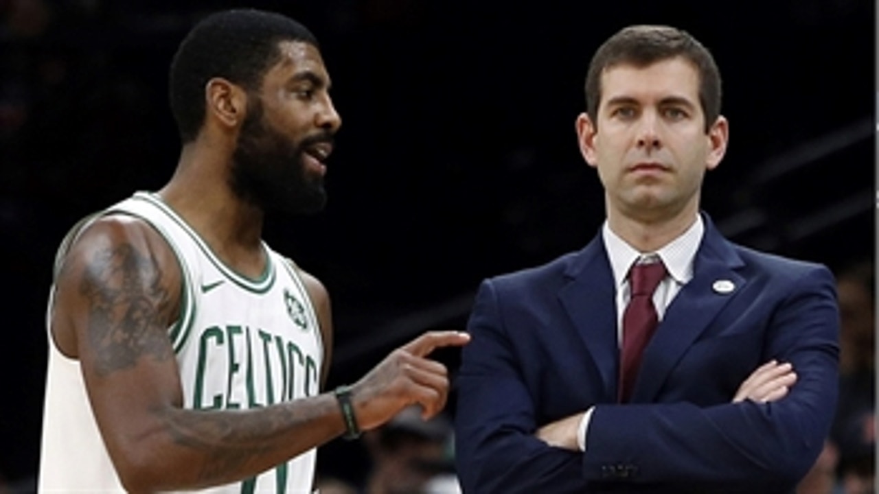 Chris Broussard says the criticism on Kyrie Irving for the Celtics failed season has 'gone way too far'
