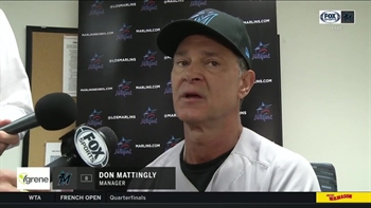 Don Mattingly recaps Caleb Smith's start, series finale loss to Brewers