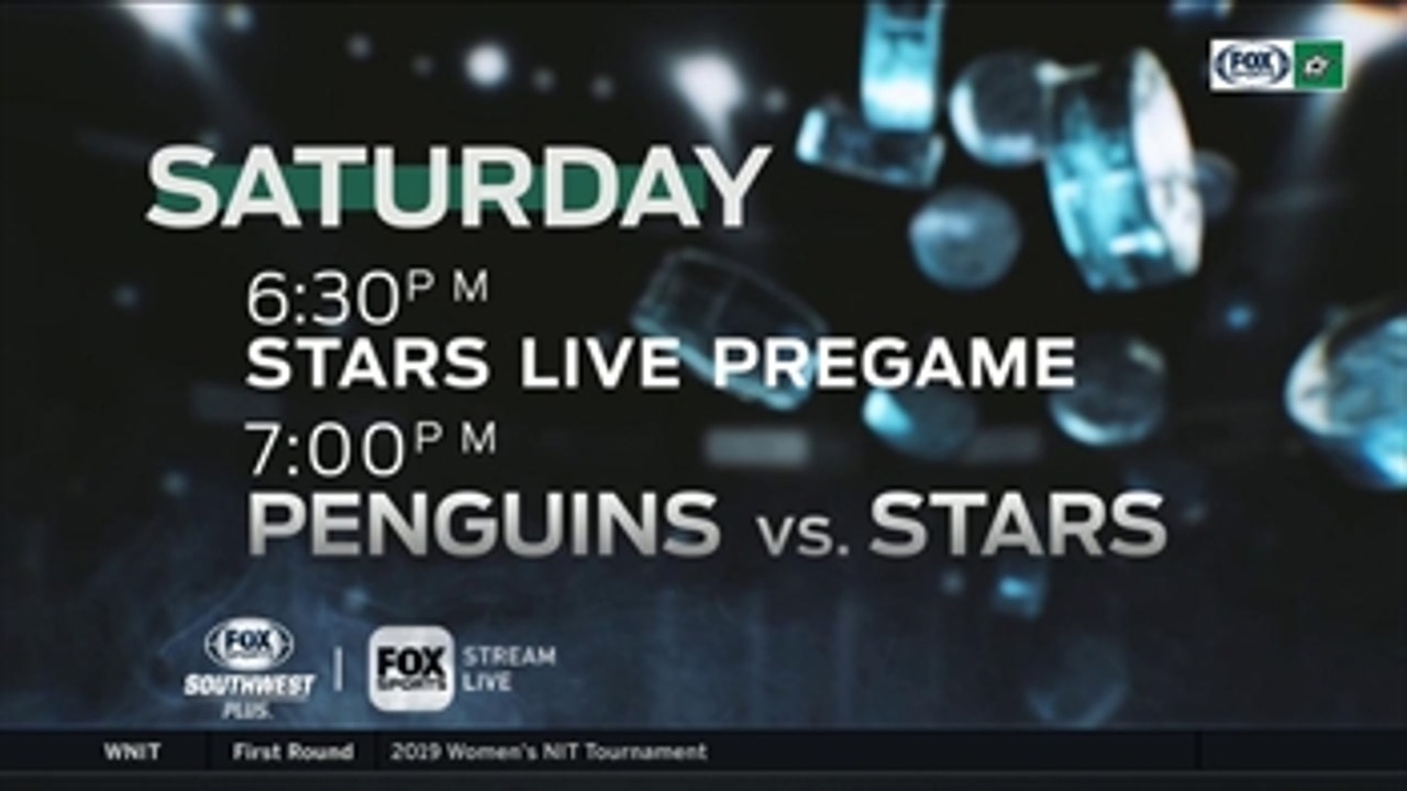 Stars need to be ready for the Penguins ' Stars Live