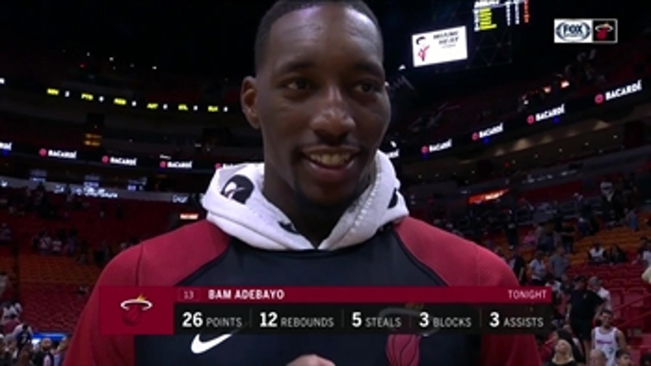 Bam Adebayo joins Jason Jackson in the Winner's Circle