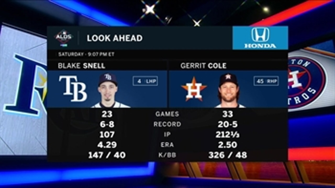 Rays turn to Blake Snell looking to even up ALDS against Astros