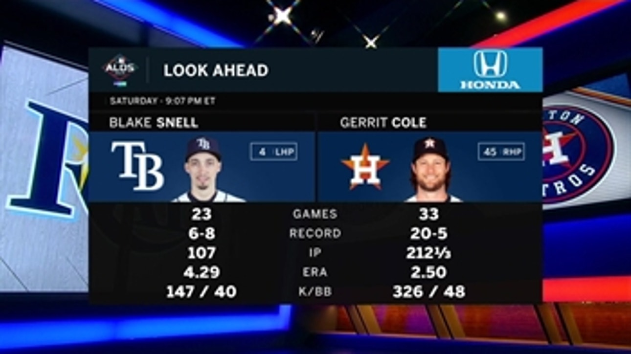 Rays turn to Blake Snell looking to even up ALDS against Astros