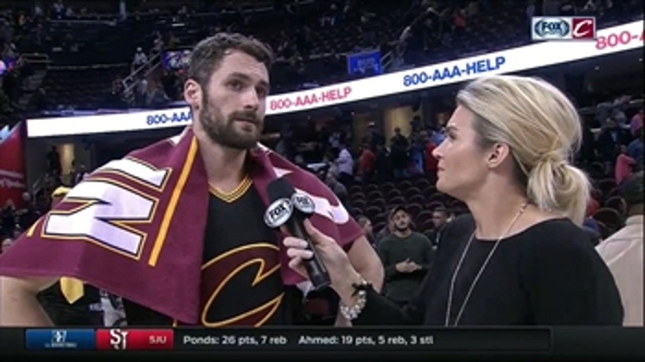 Kevin Love says Cavs need to take care of ball better after win over Celtics