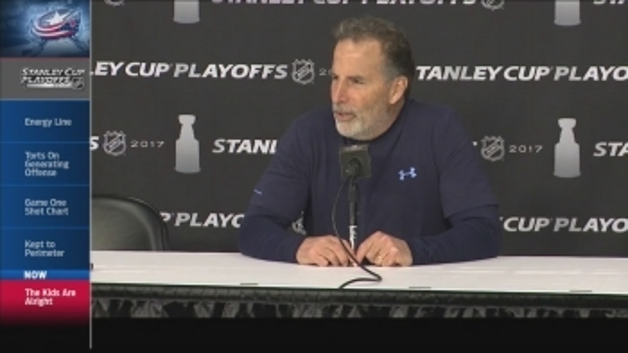 Torts sees youth as a positive for Blue Jackets