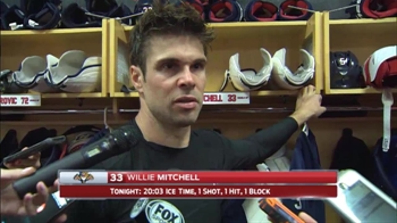 Willie Mitchell on Panthers' performance