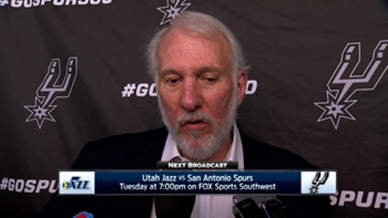 Popovich on hanging in against Miami in win