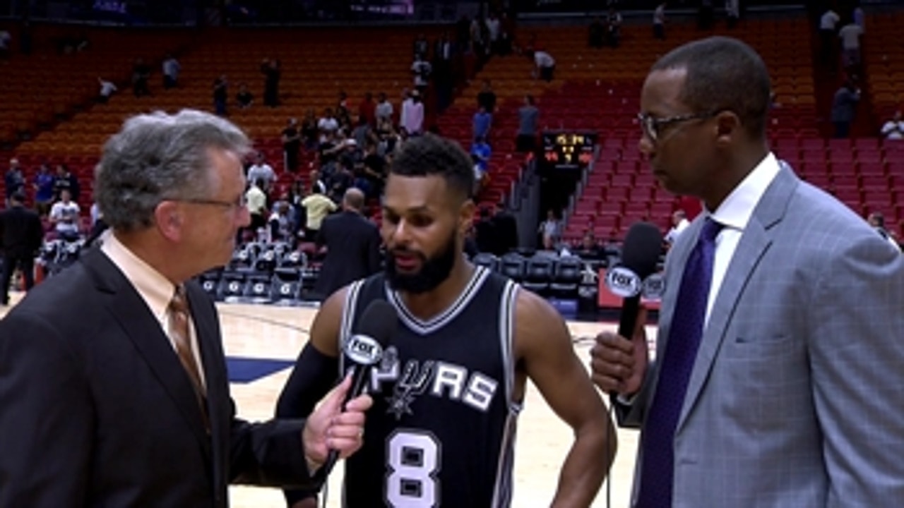 Patty Mills on quick turnarounds, Win over Miami