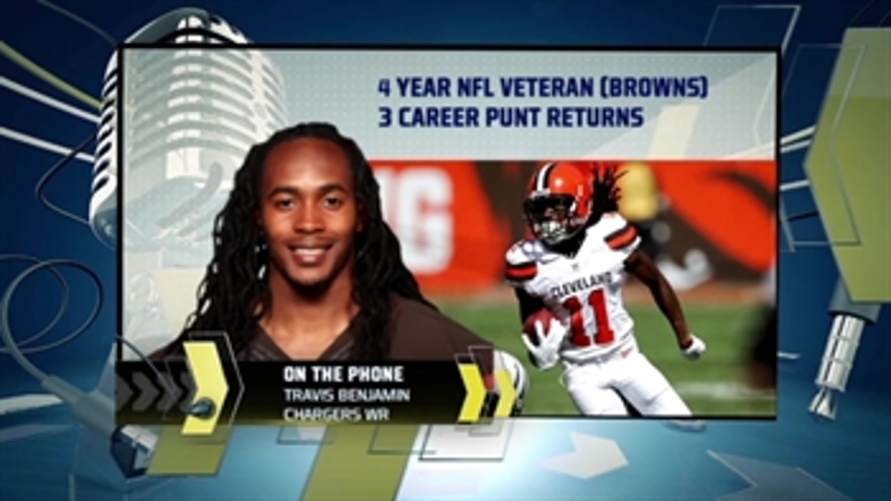 Travis Benjamin on joining the Chargers: 'It was a no-brainer for me'