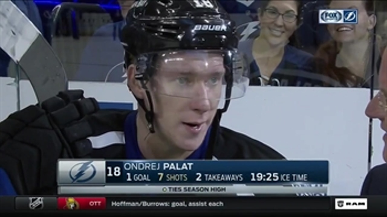 Ondrej Palat: Everyone is helping us win right now