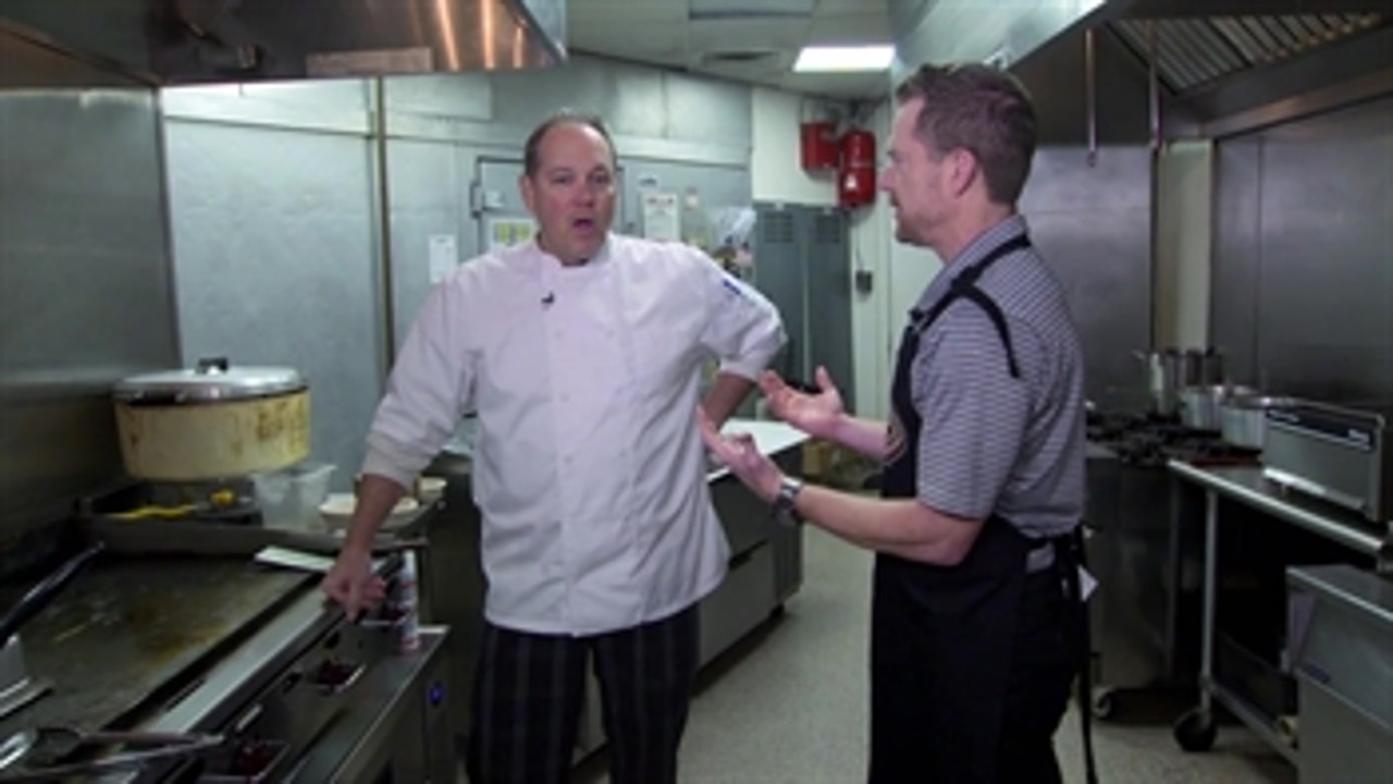 Ducks Weekly: Cooking lesson with Executive Chef Chad Krahling