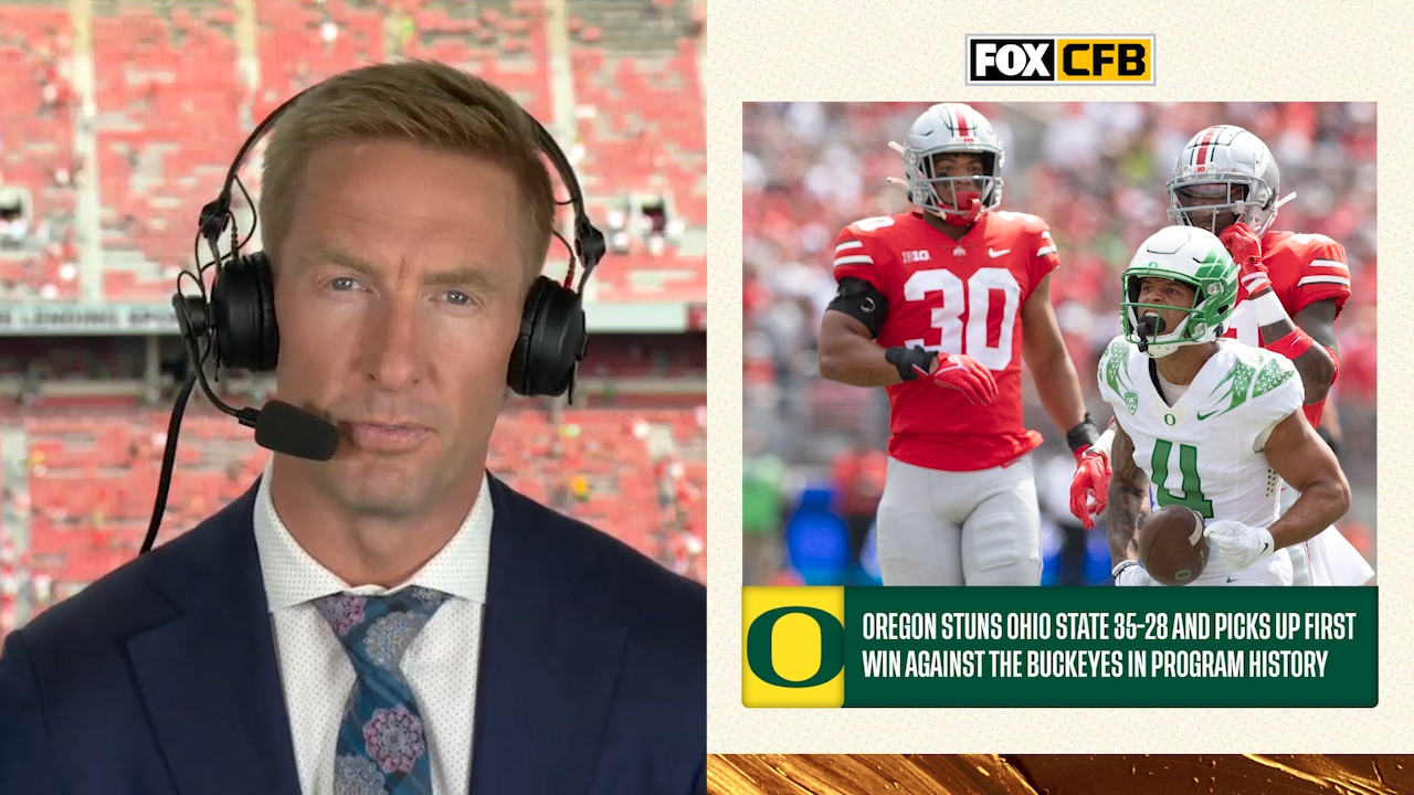 Joel Klatt recaps Oregon's 35-28 win over Ohio State at The Shoe ' In the Booth