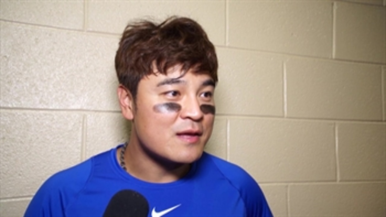Shin-Soo Choo reacts to being selected to first All-Star Game