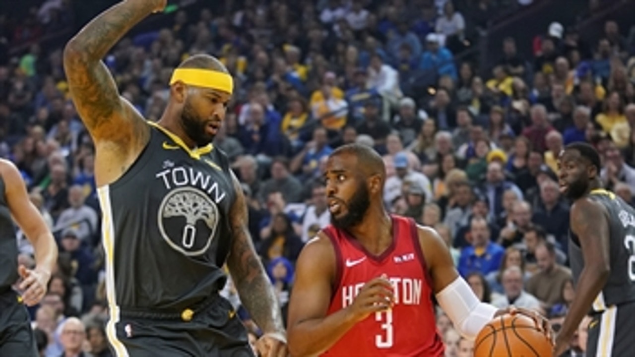 Nick Wright thinks the Rockets can challenge the Warriors if Chris Paul plays at an elite level