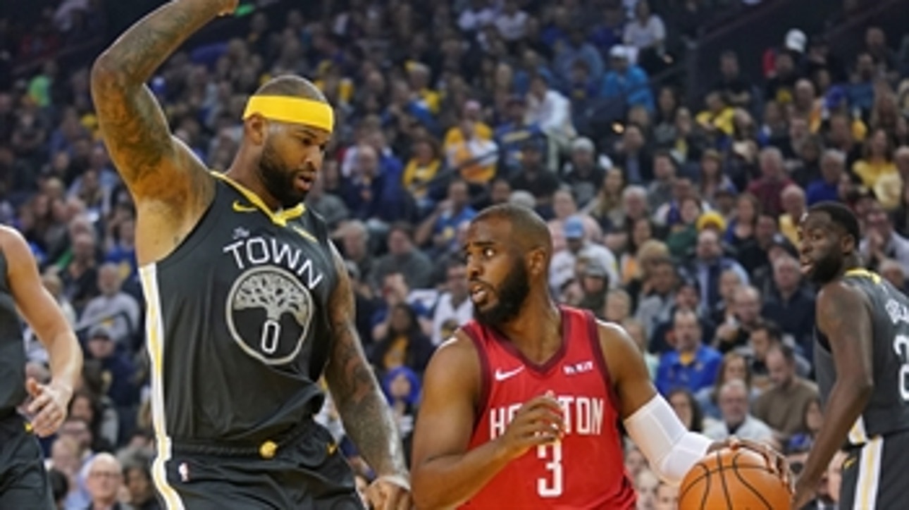 Nick Wright thinks the Rockets can challenge the Warriors if Chris Paul plays at an elite level