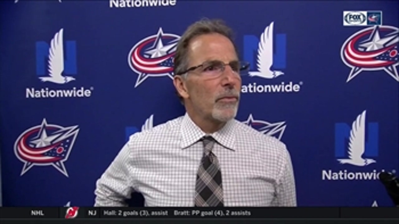"The team that won tonight deserved to win" - Coach Tortorella credits the Blues on a solid performance