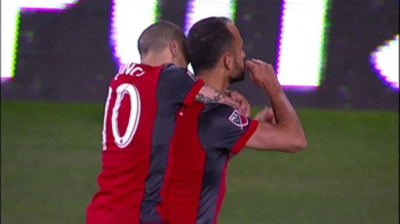 Victor Vazquez opens the scoring for Toronto FC vs. New York ' 2017 MLS Playoff Highlights