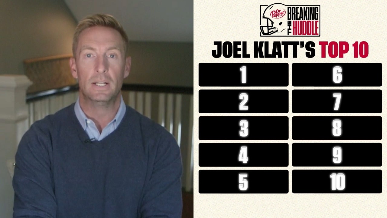 College Football Playoff rankings — Joel Klatt reacts, updates his top 10