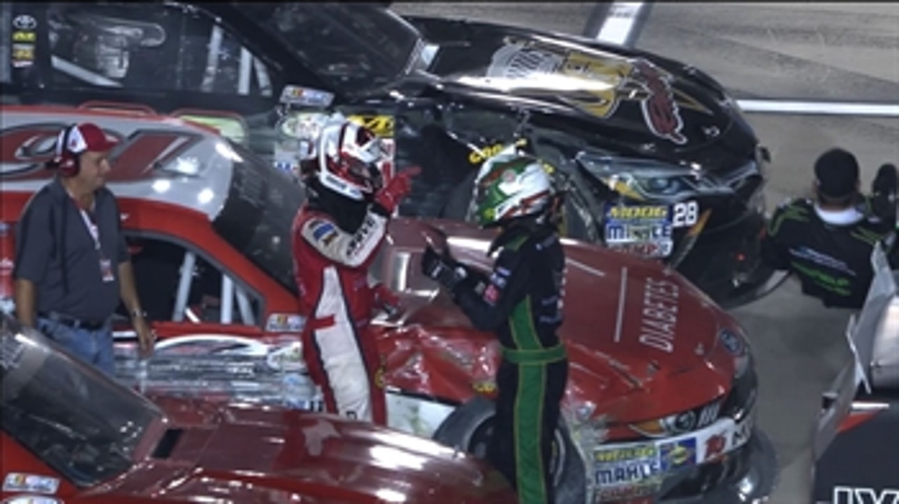 NXS: Tempers Flare on Pit Road - Iowa 2015