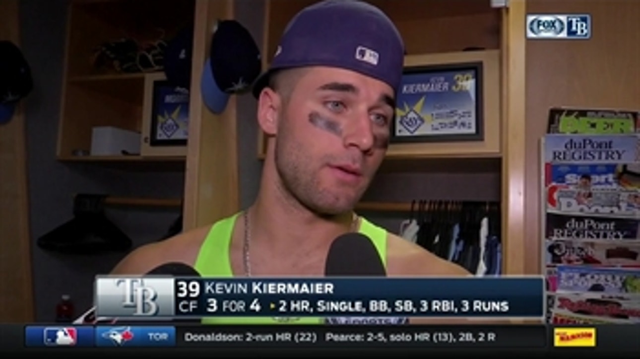 Kevin Kiermaier feeling locked in at plate but eager for more wins