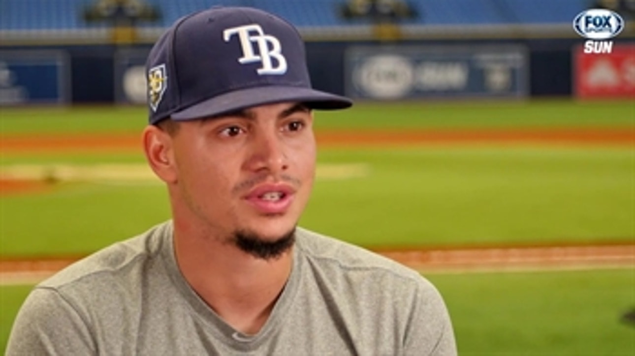 Rays SS Willy Adames reflects on his first season in the majors