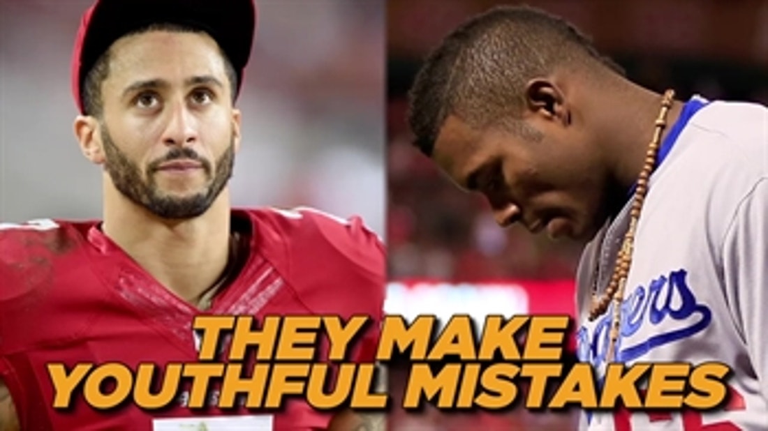Colin Kaepernick and Yasiel Puig are very similar athletes - 'The Herd'