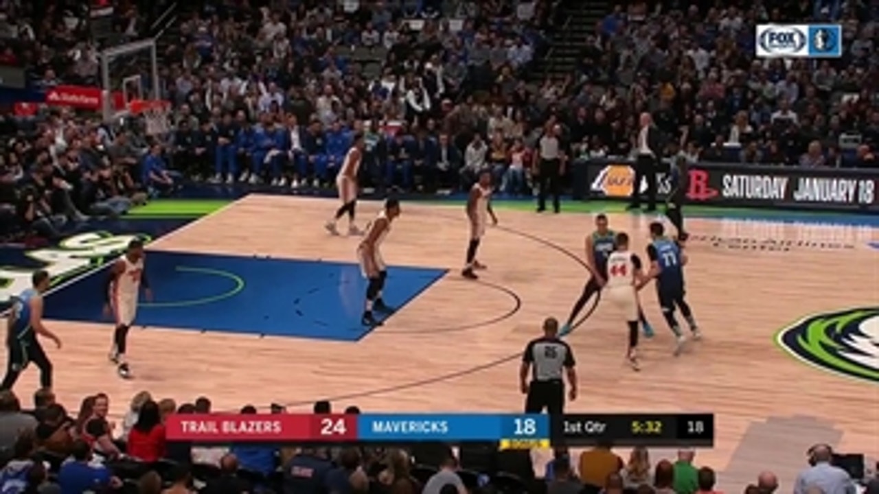 HIGHLIGHTS: Luka Doncic is fouled on the 3-Point Attempt