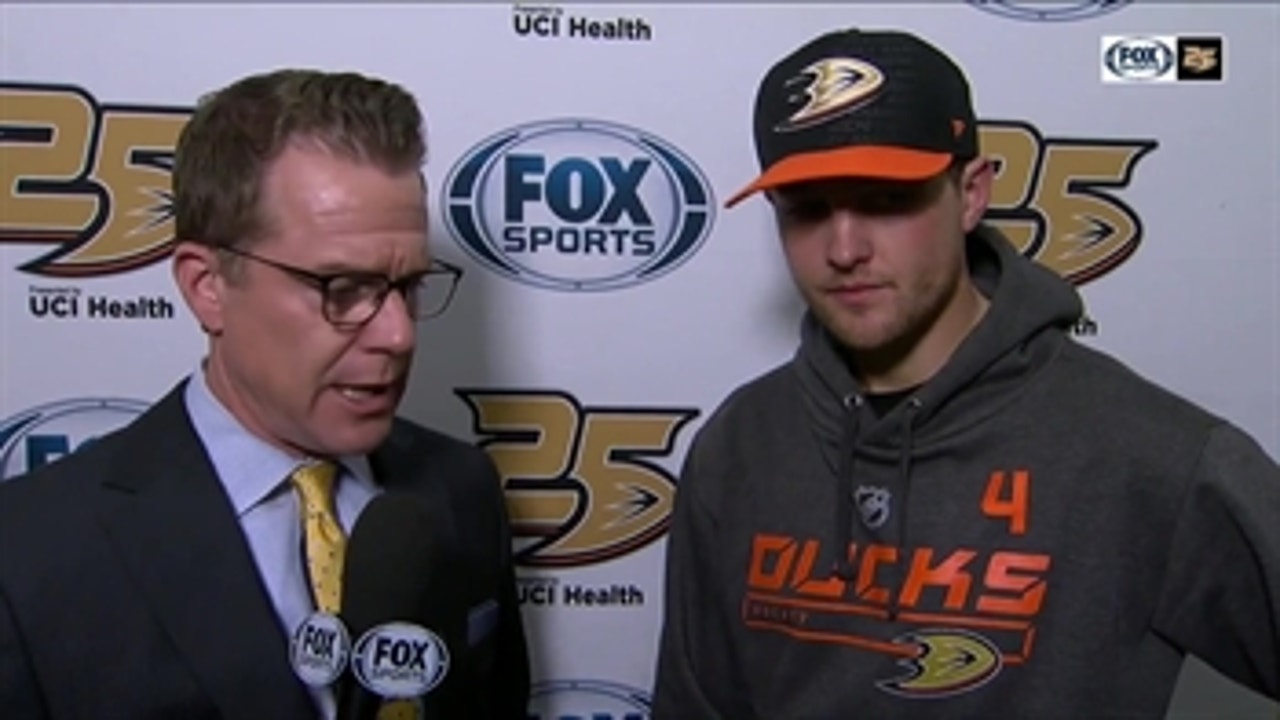 Cam Fowler on his return from injury: 'Overall, I felt good'