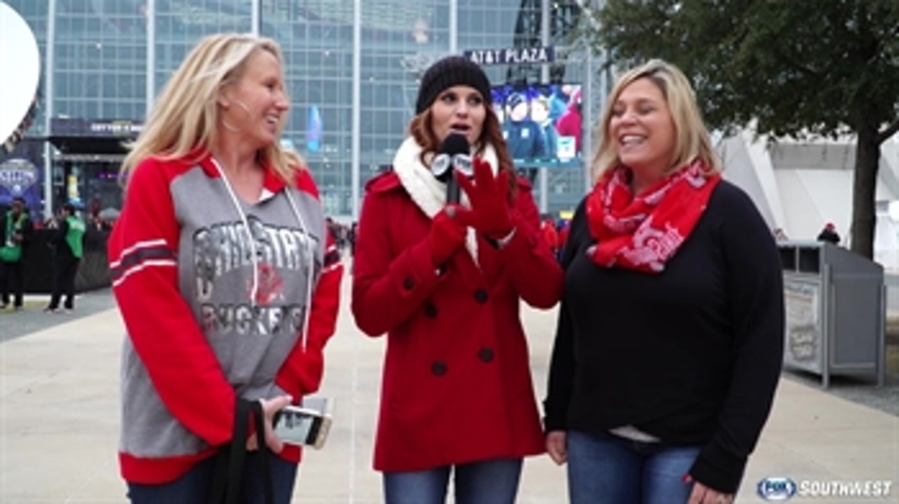 Kaime at the Cotton Bowl! Do USC and Ohio State fans know Texas? ' The Dose