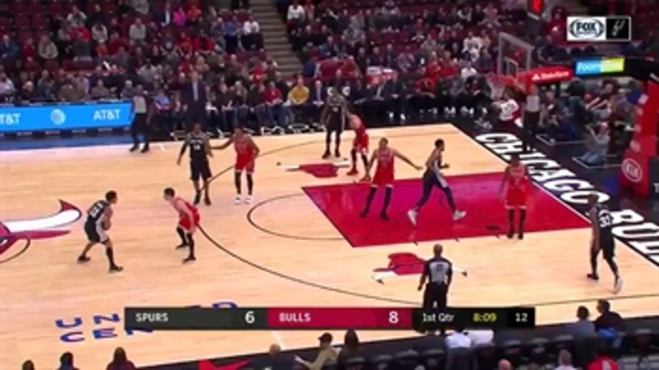 HIGHLIGHTS: Spurs top Bulls, win 108-107