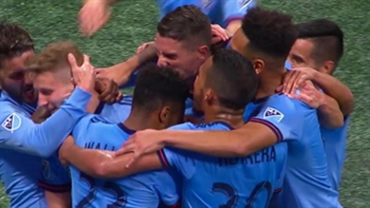 Alex Ring scores stunner for NYCFC ' 2018 MLS Highlights