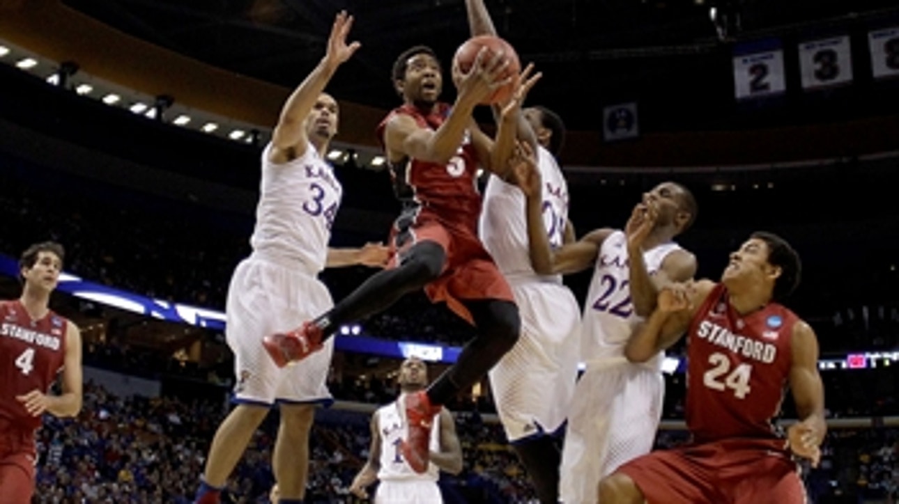 Stanford eliminates Kansas, advances to Sweet 16