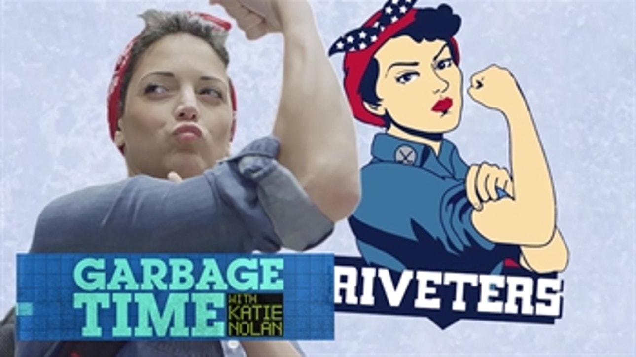 Katie tries out for the NWHL's New York Riveters