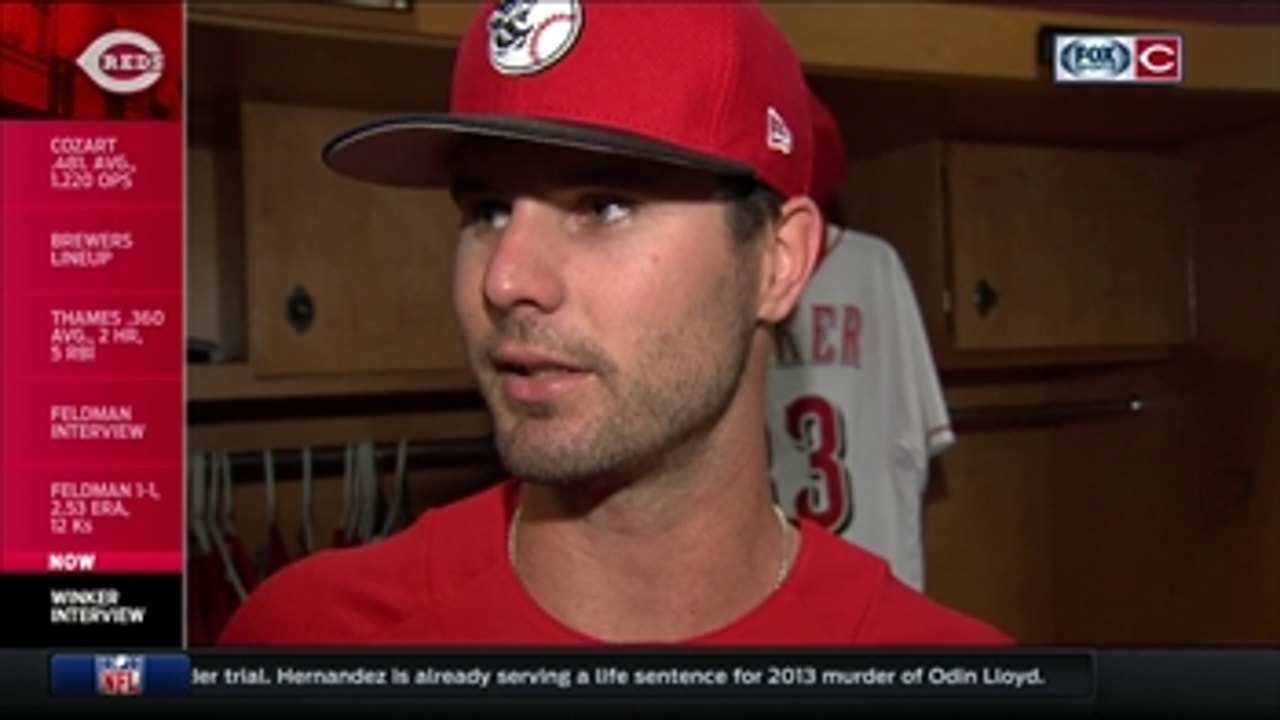 A dream come true: Jesse Winker describes feeling of being called up to Reds