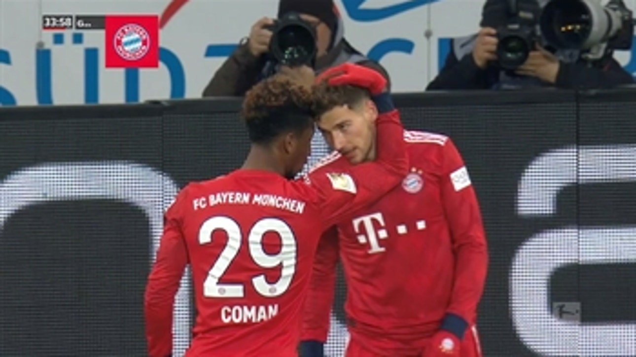 Leon Goretzka puts Bayern Munich ahead against Hoffenheim ' 2018-19 Bundesliga Highlights