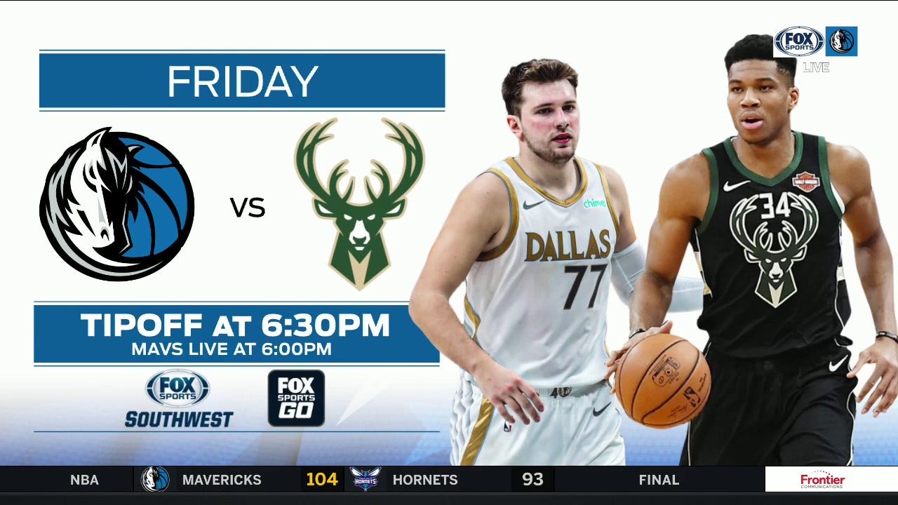 PREVIEW: Mavericks at Bucks | Mavs Live