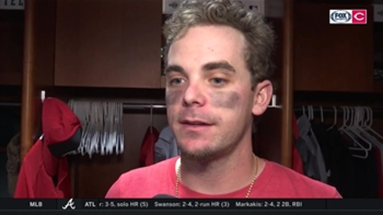 Scooter Gennett was feeling good after going 5 for 5 against the Rockies