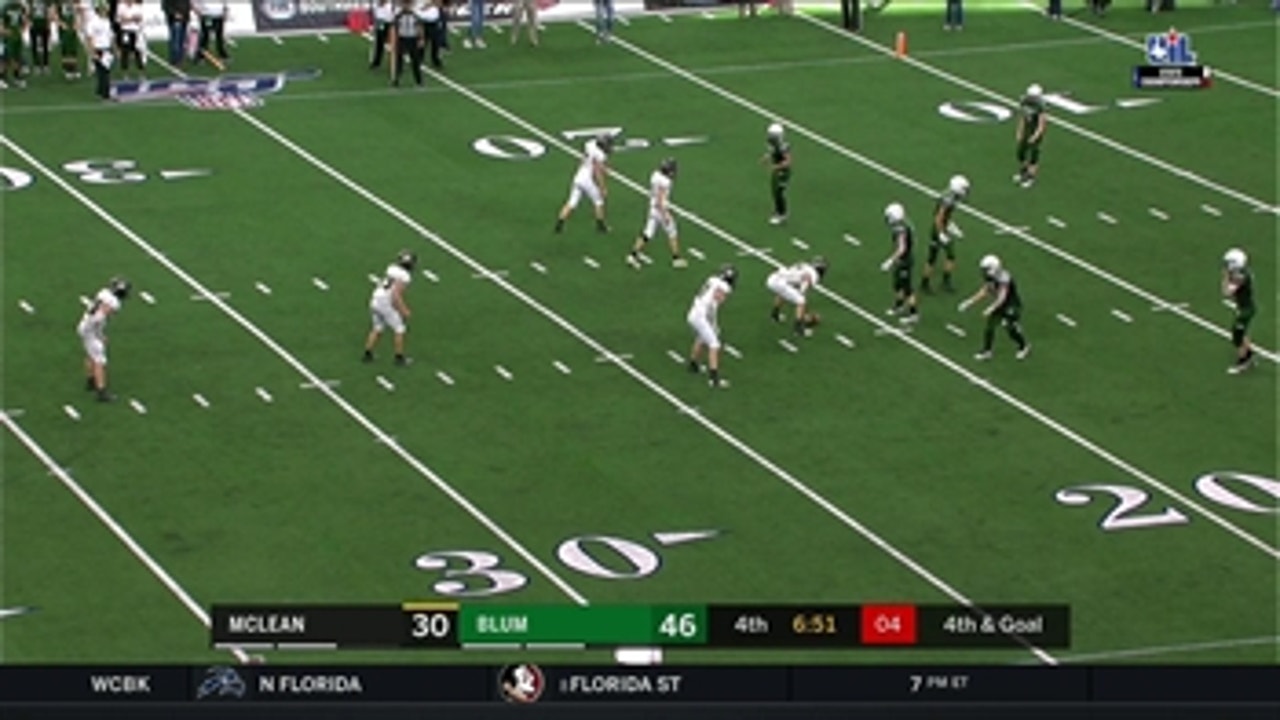 HIGHLIGHTS: Watson TD catch on 4th and goal draws McLean to 46-36 ' UIL State Championships