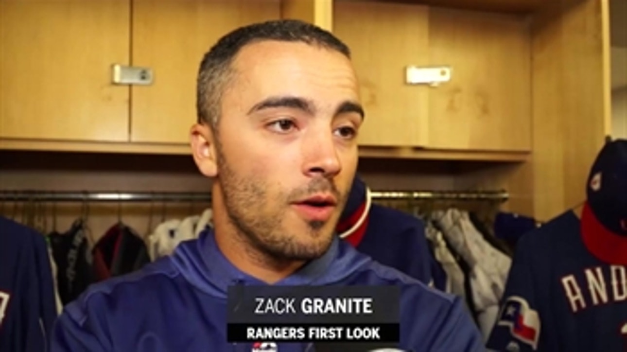 Zack Granite on Joining the Texas Rangers ' Rangers First Look