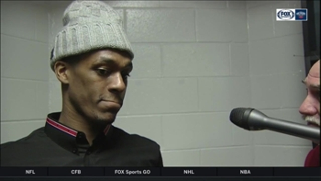Rajón Rondo on going into Boston and getting a win