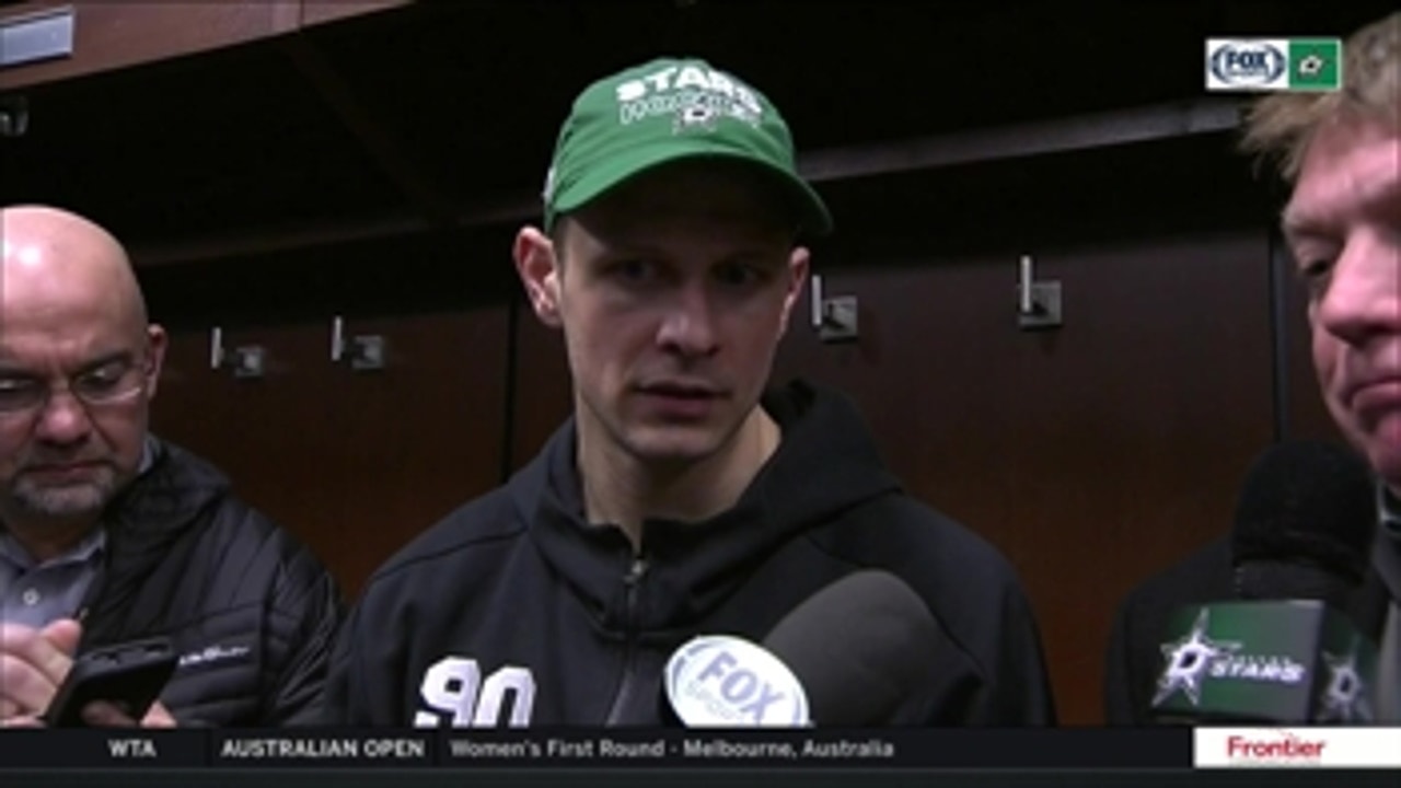 Jason Spezza on being in lineup in win over Red Wings