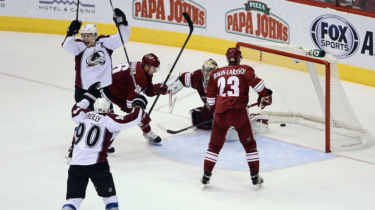 Coyotes edged by Avs in OT
