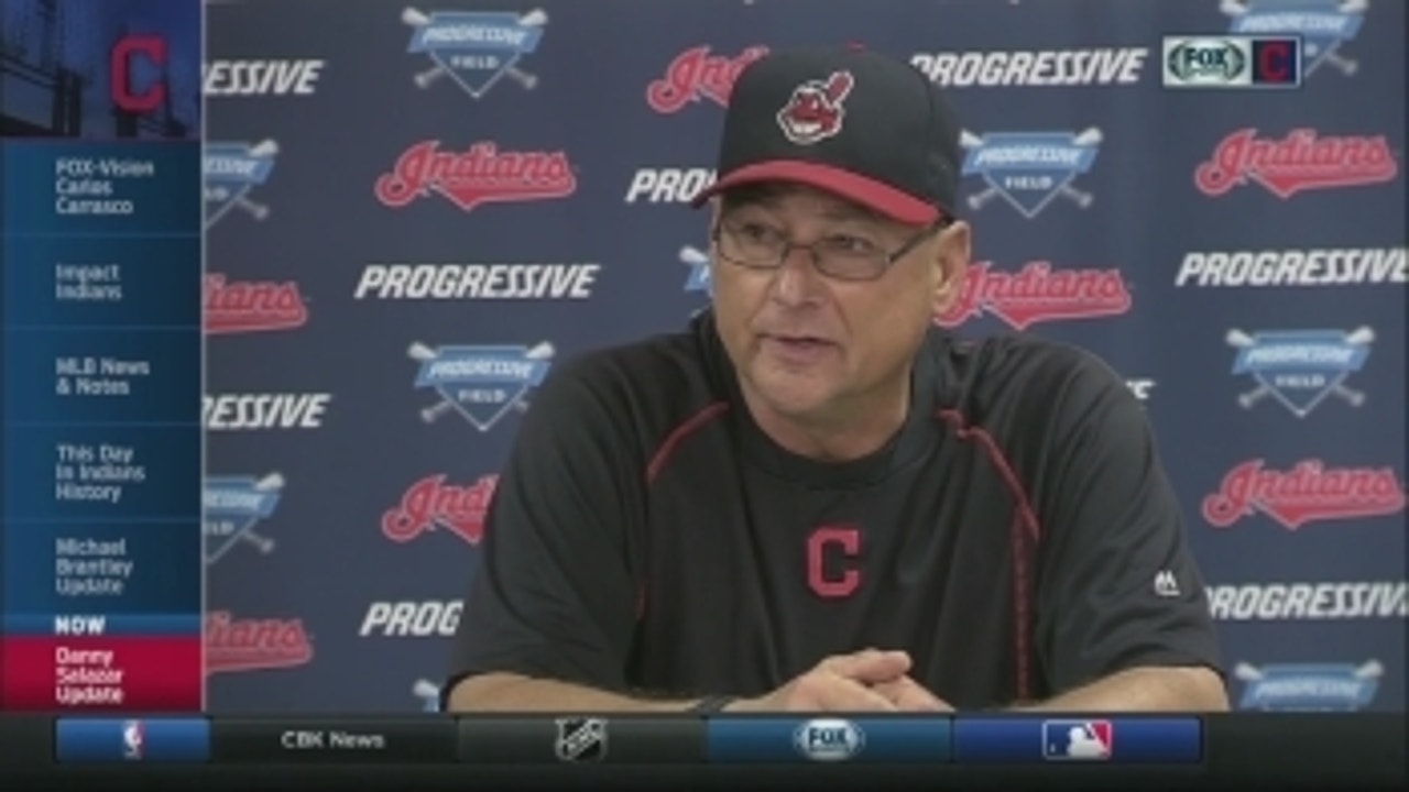 Terry Francona on cautious approach Indians are taking with Danny Salazar