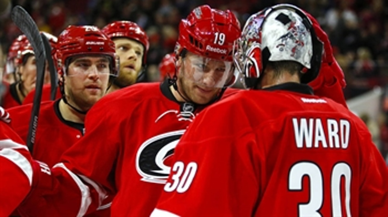 Ward helps Canes hold off Kings
