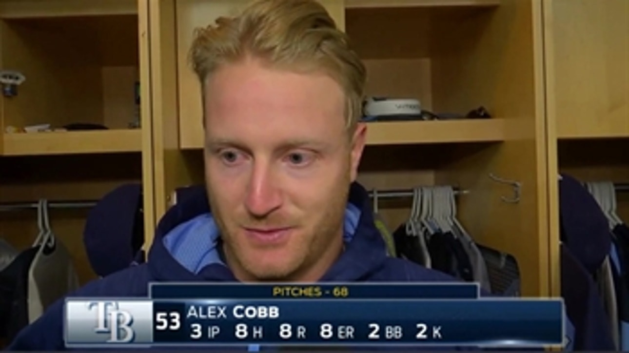 Alex Cobb feeling fortunate to be on the mound