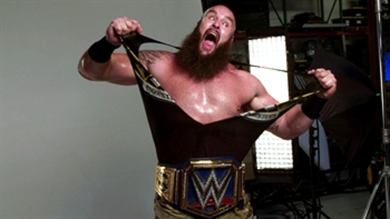 Braun Strowman enjoys his first Universal Championship photoshoot: WWE.com Exclusive, April 4, 2020